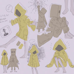 This is a pixiv picture whose title is リトルナイトメア2- 第二弾！！.