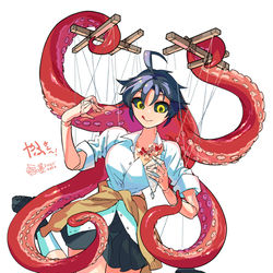 This is a pixiv picture whose title is たこちゃん［Skeb］.