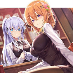 This is a pixiv picture whose title is ご注文はオトナココアですか？㊵.