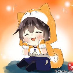 This is a pixiv picture whose title is かがちゃん.