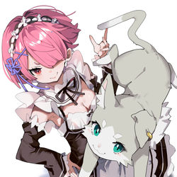 This is a pixiv picture whose title is ウィズパック.