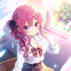 This is a pixiv picture whose title is 「2人きり・・・だね」.