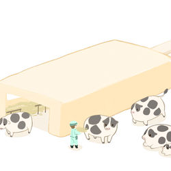 This is a pixiv picture whose title is バターアイス.