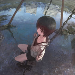 This is a pixiv picture whose title is 環.