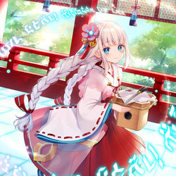 This is a pixiv picture whose title is 奉納の神器 ヴァール.