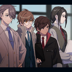 This is a pixiv picture whose title is 庭師は何を口遊む：静間班.
