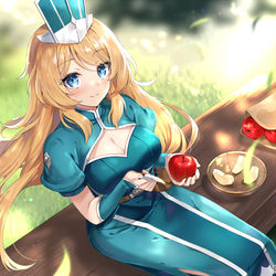 This is a pixiv picture whose title is 【お仕事】キングスレイド　フレイ.
