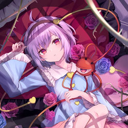 This is a pixiv picture whose title is 少女.