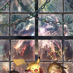 This is a pixiv picture whose title is 25周年おめでとう！！！.