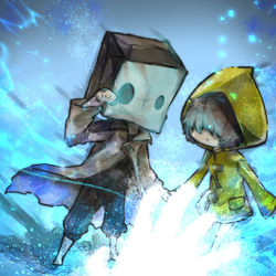 This is a pixiv picture whose title is リトルナイトメア2.