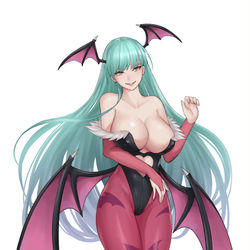This is a pixiv picture whose title is モリガン.