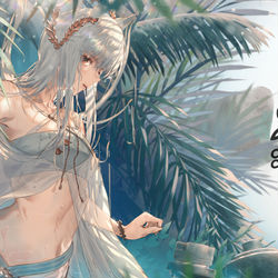 This is a pixiv picture whose title is Platinum.