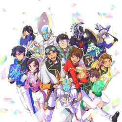 This is a pixiv picture whose title is 君たちがいて輝いた.