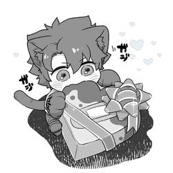 This is a pixiv picture whose title is ぐだ♂を子猫にしたらくがきまとめ9.