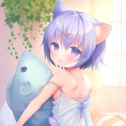 This is a pixiv picture whose title is おひるねびより.