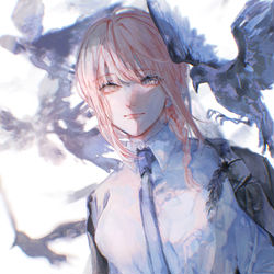 This is a pixiv picture whose title is マキマ.