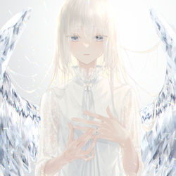 This is a pixiv picture whose title is Immortal.