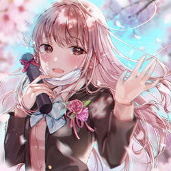 This is a pixiv picture whose title is 🌸.