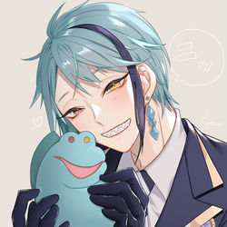 This is a pixiv picture whose title is ぬいぐるみ.