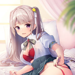 This is a pixiv picture whose title is 「こういうのがお好きなんですね…」.