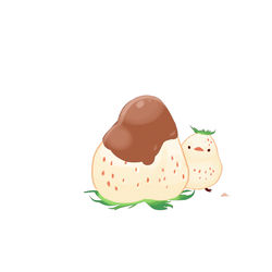This is a pixiv picture whose title is 白いちごチョコフォンデュ.