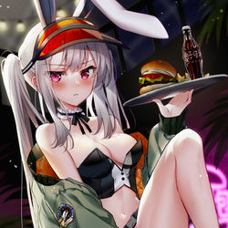 This is a pixiv picture whose title is 「…なんでアンタが来てんのよ」.