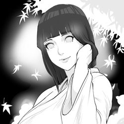 This is a pixiv picture whose title is Hinata Uzumaki.