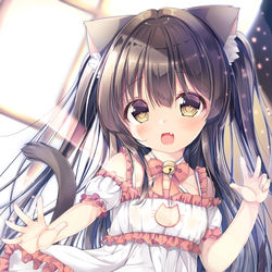 This is a pixiv picture whose title is にゃーん、可愛いでしょ！.
