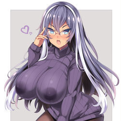 This is a pixiv picture whose title is Skebお題　イザベルさんおっぱいセーター.