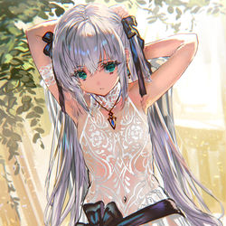 This is a pixiv picture whose title is レース娘.