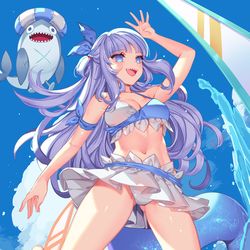 This is a pixiv picture whose title is Gura.