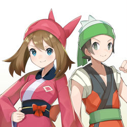 This is a pixiv picture whose title is ホウエン地方　ポケモンレジェンズ妄想.