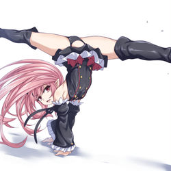 This is a pixiv picture whose title is 逆立ちからの蹴りを繰り出すクルル様も愛おしい。.