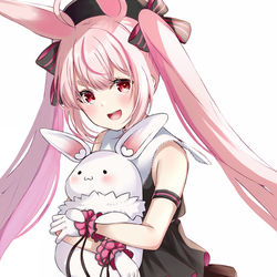 This is a pixiv picture whose title is ３月うさちゃん.