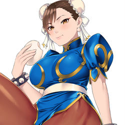 This is a pixiv picture whose title is 春麗さん.