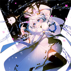 This is a pixiv picture whose title is 水の輪舞.