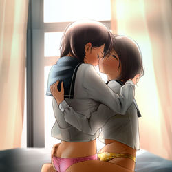 This is a pixiv picture whose title is 軽い百合.