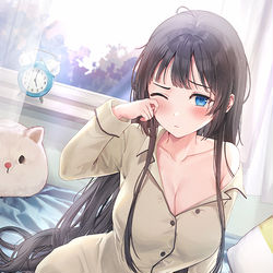 This is a pixiv picture whose title is 部長さんの朝は早い.