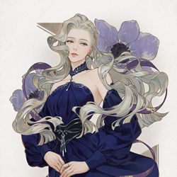 This is a pixiv picture whose title is Anemone.