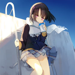 This is a pixiv picture whose title is 快晴.
