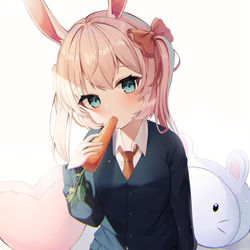 This is a pixiv picture whose title is 兎.