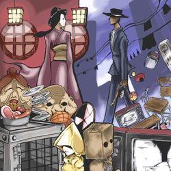 This is a pixiv picture whose title is つないだ手の感触.