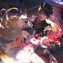 This is a pixiv picture whose title is 星与蔷薇的圆舞曲.