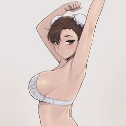 This is a pixiv picture whose title is chun li.