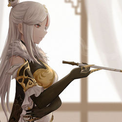 This is a pixiv picture whose title is Ning guang.