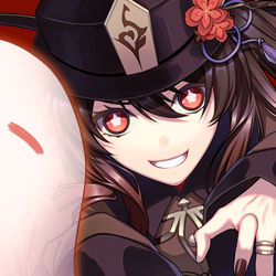 This is a pixiv picture whose title is 気を付けろ、胡桃がくる！.