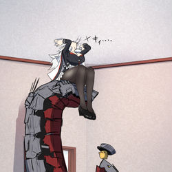 This is a pixiv picture whose title is 床からまとめ.