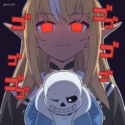 This is a pixiv picture whose title is Undertale?.