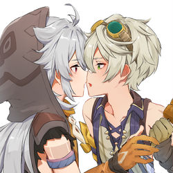 This is a pixiv picture whose title is レザー受け.