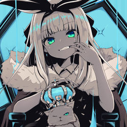 This is a pixiv picture whose title is KING.